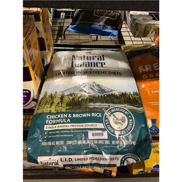 Natural Balance Chicken and Brown Rice Formula Adult Dog Food (11.8kg)