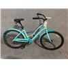 Image 2 : BABY BLUE VALENCIA SINGLE SPEED, 17" FRAME CRUISER BIKE