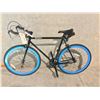 Image 1 : BLACK PURE FIX SINGLE SPEED, 22" FRAME ROAD BIKE