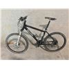 Image 1 : BLACK  BRODIE 24 SPEED 17" FRAME, DISC BRAKES, FRONT SUSPENSION MOUNTAIN BIKE - MISSING PEDAL