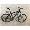 Image 2 : BLACK BRODIE 24 SPEED , 17" FRAME, DISC BRAKES, FRONT SUSPENSION MOUNTAIN BIKE - MISSING PEDAL