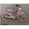 Image 2 : PINK SCHWINN DELMAR, SINGLE SPEED, 17" FRAME CRUISER BIKE