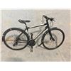 Image 2 : SILVER AND BLACK MEC 24 SPEED, 18" FRAME, DISC  BRAKES ROAD BIKE