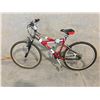 Image 1 : RED VI-TECH HARDRIVE 21 SPEED, 18" FRAME FRONT SUSPENSION MOUNTAIN BIKE