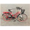 Image 2 : RED CANADIANA WESTFIELD 7 SPEED, CRUISER BIKE