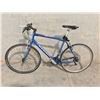 Image 1 : BLUE DEVINCI 24 SPEED, 22" FRAME ROAD BIKE