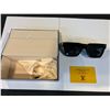 Image 2 : BLACK AND GOLD LOUIS VUITTON SUNGLASSES WITH CASE