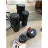 Image 1 : 2 CANON LENSES 50MM AND 70-210 AND A SIGMA 100MM WITH CASE