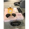 Image 2 : LOT OF 2 MISC SUNGLASSES, GISOU HONEY INFUSED HAIR OIL WITH MISS DIOR AND GUCCI PERFUMES