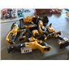 Image 1 : DEWALT CORDLESS POWER TOOLS INCLUDING BRAD NAILER, RECIPROCATING SAW, DRIVERS AND GRINDER