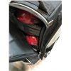 Image 2 : BLACK BRUNSWICK MOBILE BOWLING TOTE WITH 3 BOWLING BALLS