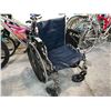 Image 1 : BLUE WHEELCHAIR