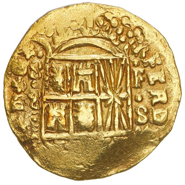 Bogota, Colombia, cob 8 escudos, 1751, assayer S above denomination 8 to left, mintmark F-S to right