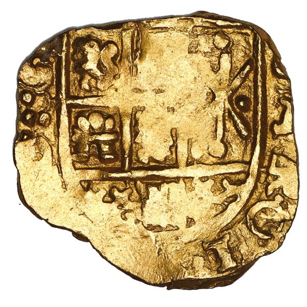 Bogota, Colombia, cob 2 escudos, 1705, no assayer (Arce), NGC MS 63, ex-1715 Fleet.