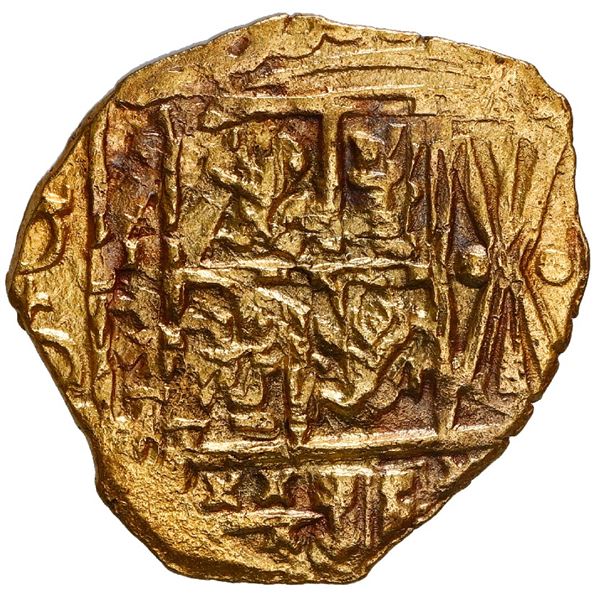 Bogota, Colombia, cob 2 escudos, 1713, no assayer (Arce), NGC MS 62, ex-1715 Fleet, ex-Weller, ex-Ta