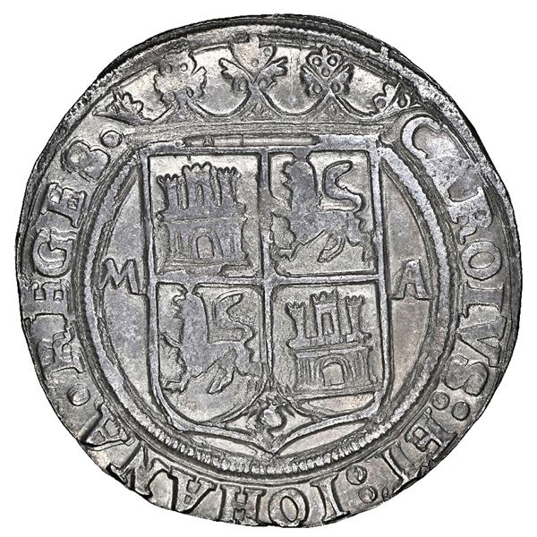 Mexico City, Mexico, 4 reales, Charles-Joanna, "Late Series," assayer A/G to right, mintmark M to le