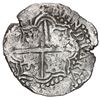 Image 2 : Potosi, Bolivia, cob 8 reales, 1617 M, Grade 1, ex-Hebert.