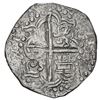 Image 2 : Potosi, Bolivia, cob 8 reales, 1618 T, Grade 1.