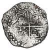 Image 2 : Potosi, Bolivia, cob 8 reales, 1619 T, Grade 1.
