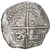 Image 2 : Potosi, Bolivia, cob 8 reales, Philip III, assayer T, Grade 1.