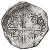 Image 2 : Potosi, Bolivia, cob 8 reales, Philip III, assayer not visible, Grade 1.
