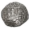Image 1 : Potosi, Bolivia, cob 2 reales, Philip III, assayer B (5th period), border of x's on shield side, Gra