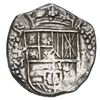 Image 1 : Potosi, Bolivia, cob 2 reales, Philip III, assayer M, Grade 1.