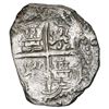 Image 2 : Potosi, Bolivia, cob 8 reales, Philip III, assayer M, Grade 3.