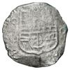 Image 1 : Mexico City, Mexico, cob 8 reales, Philip III, assayer D.