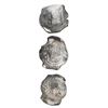 Image 1 : Lot of three Mexico City, Mexico, cob 8 reales, Philip IV, assayer P.