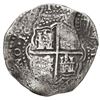 Image 1 : Potosi, Bolivia, cob 8 reales, 1651 O, with crowned-arms (Mastalir Asb) countermark on cross, very r