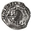 Image 2 : Potosi, Bolivia, cob 4 reales, 1651 O, with uncommon crown-alone (Mastalir K5) countermark on cross,