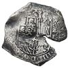 Image 1 : Potosi, Bolivia, cob 4 reales, 1651 E, with crowned F or T countermark on shield, rare, Mastalir Pla