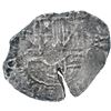 Image 1 : Potosi, Bolivia, cob 8 reales, (1650-1) O, with crowned-backwards L (Mastalir L2aa) countermark on c