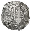 Image 2 : Potosi, Bolivia, cob 8 reales, 1651 E, with crowned-F (Mastalir Fb2) countermark on shield, ex-MAREX