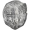 Image 1 : Potosi, Bolivia, cob 8 reales, 1663 E.