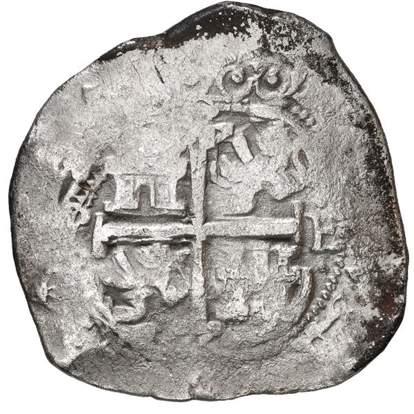 Potosi, Bolivia, cob 8 reales, 1666 E.