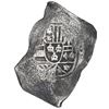 Image 1 : Mexico City, Mexico, cob 8 reales, Philip V, assayer not visible.