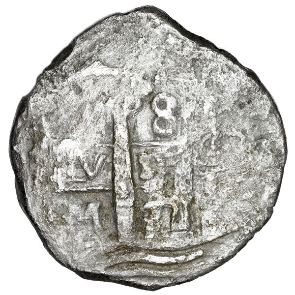 Lima, Peru, cob 8 reales, 1711 M.