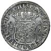 Image 2 : Mexico City, Mexico, pillar 8 reales, Philip V, 1734/3 MF, NGC UNC details / saltwater damage, clean
