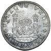 Image 1 : Mexico City, Mexico, pillar 8 reales, Philip V, 1734 MF, NGC UNC details / saltwater damage, tooled 