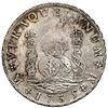 Image 1 : Mexico City, Mexico, pillar 8 reales, Philip V, 1735 MF, NGC AU details / saltwater damage, cleaned 