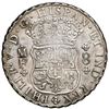 Image 2 : Mexico City, Mexico, pillar 8 reales, Philip V, 1735 MF, NGC AU details / saltwater damage, cleaned 