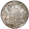 Image 2 : Mexico City, Mexico, pillar 8 reales, Philip V, 1736 MF, NGC UNC details / saltwater damage, cleaned
