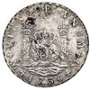 Image 1 : Mexico City, Mexico, pillar 8 reales, Philip V, 1736 MF, NGC AU details / saltwater damage / Rooswij