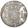 Image 2 : Mexico City, Mexico, pillar 8 reales, Philip V, 1737 MF, NGC UNC details / saltwater damage / Rooswi