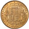 Image 2 : Great Britain (London, England), gold sovereign, Victoria (young head), 1847, PCGS AU55 / Ship of Go