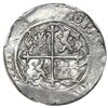 Image 2 : Mexico City, Mexico, cob 4 reales, Philip II, assayer O below mintmark oM to left, error with no den