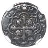 Image 2 : Mexico City, Mexico, cob 1/2 real Royal (galano), 1721 J, rare, NGC VF details / holed, ex-Rudman.