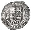 Image 1 : Lima, Peru, 1 real, Philip II, assayer R to left, motto PL-VS-VL below dot, HISPANIA / RVM.